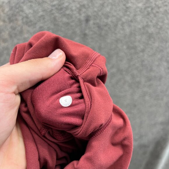 Lululemon Leggings Pants Women 4 Red Align High Rise Nulu Fabric Yoga Stretch - Picture 8 of 10